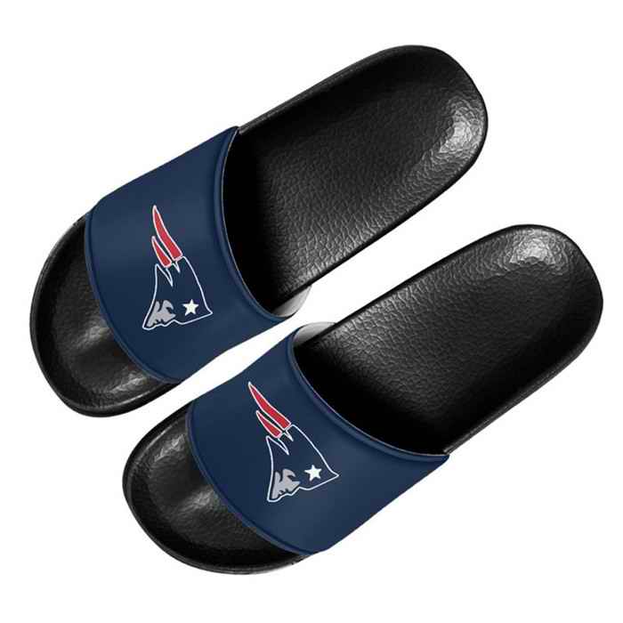 Men's New England Patriots Flip Flops 002